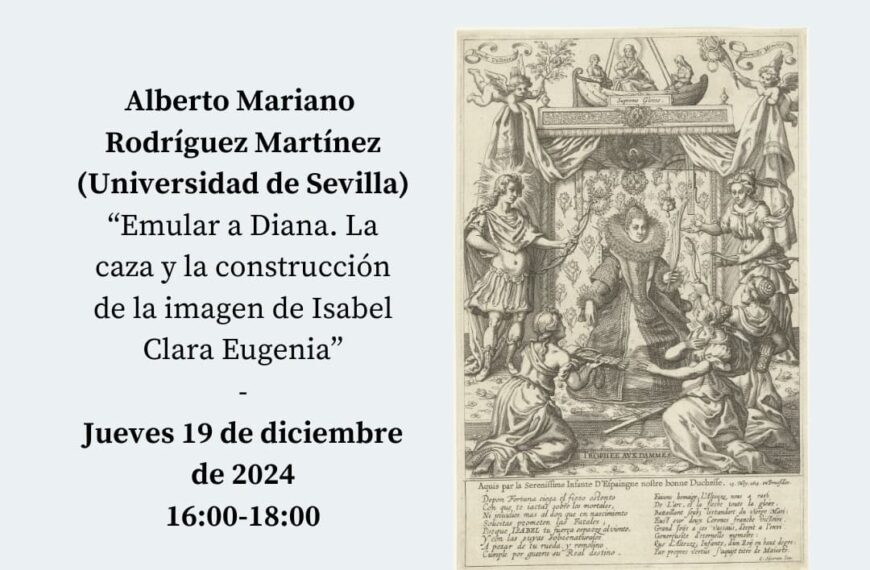 Seminario virtual permanente. «Emular a Diana. La caza y la construcción de la imagen de Isabel Clara Eugenia»