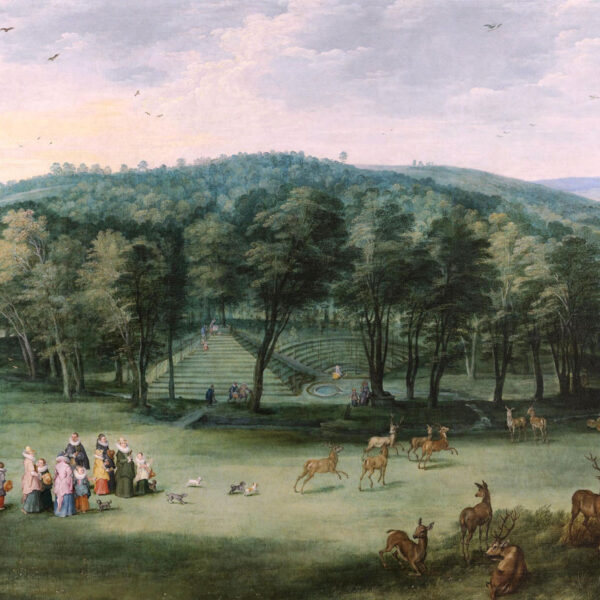 The Infanta Isabel Clara Eugenia in the Park at Mariemont