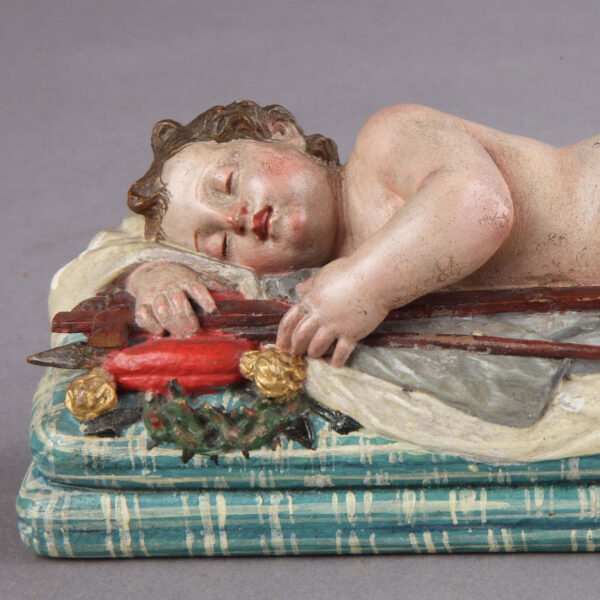 Un Niño Jesús y Sor Margarita de la Cruz