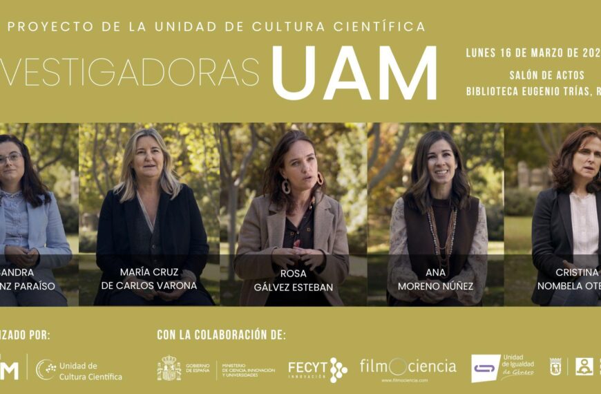 Investigadoras UAM: un proyecto audiovisual para visibilizar la ciencia en femenino
