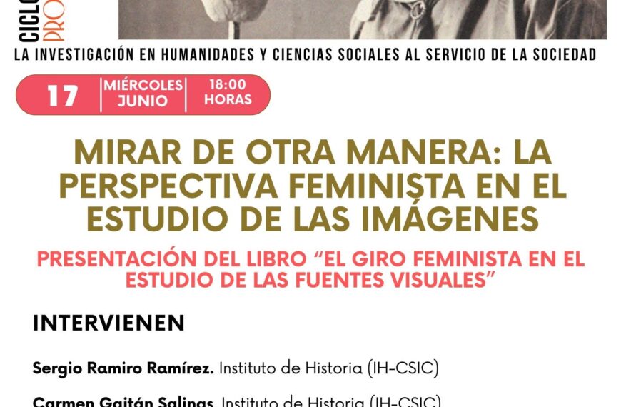 Presentación del libro «El giro feminista en el estudio de las fuentes visuales»